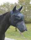 Fliegenmaske mit Ohren und N�sternschutz